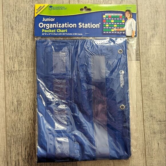 New Learning Resources Classroom Pockets Junior Organization Station - Picture 1 of 9